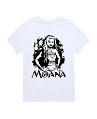 Moana Boys' 8-20 Live Action Ink Splatter Short-Sleeve T-Shirt
