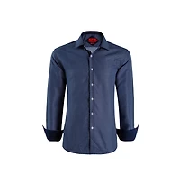 Elie Balleh Men's Slim Fit Honeycomb Shirt