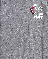Airwaves Men's Dr. Seuss Cat The Hat Illustration Short-Sleeve Graphic T-Shirt