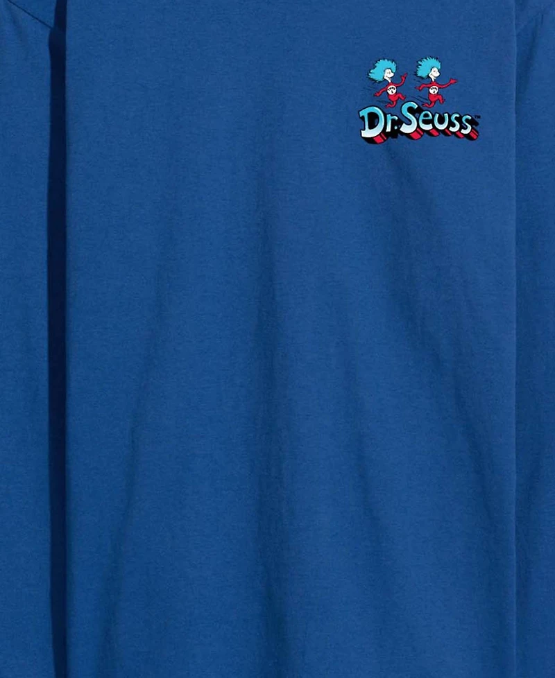 Airwaves Men's Dr. Seuss Things Were Here Long-Sleeve Graphic T-Shirt