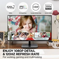 ViewSonic VA2456A-mhd 24" 16:9 Full Hd 120Hz Ips Led Monitor