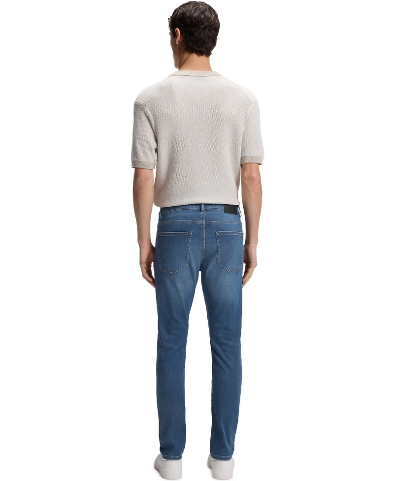 Boss by Hugo Men's Delaware Soft-Motion Denim Slim-Fit Jeans