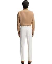Boss by Hugo Men's Stretch-Cotton Poplin Tapered-Fit Pants
