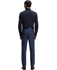 Boss by Hugo Men's Stretch-Cotton Poplin Slim-Fit Dress Shirt