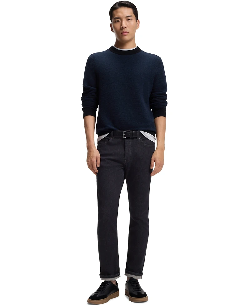 Boss by Hugo Boss Men's Delaware Slim-Fit Soft-Motion Denim Jeans