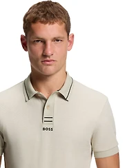 Boss by Hugo Men's Cotton Pique Slim-Fit Polo Shirt