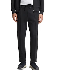 Boss by Hugo Men's Piped-Detail Cotton-Blend Tracksuit Bottom Pants
