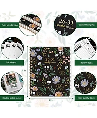 Gnuadz Monthly Planner 5 Year 2026-2031 60 Tabs
