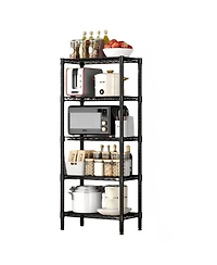 Streamdale Furniture 5-Tier Adjustable Heavy Duty Metal Wire Shelving Unit