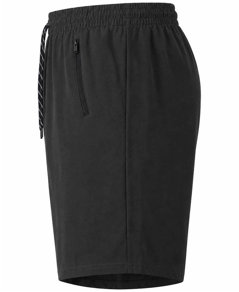 Galaxy By Harvic Men's Performance Training Shorts with Zipper Pockets