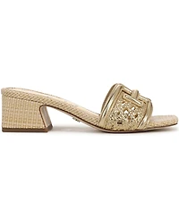 Sam Edelman Women's Waylon Block-Heel Slide Sandals