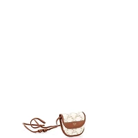 Pre-Owned Celine Airpods Case Flap Bag Triomphe Coated Canva
