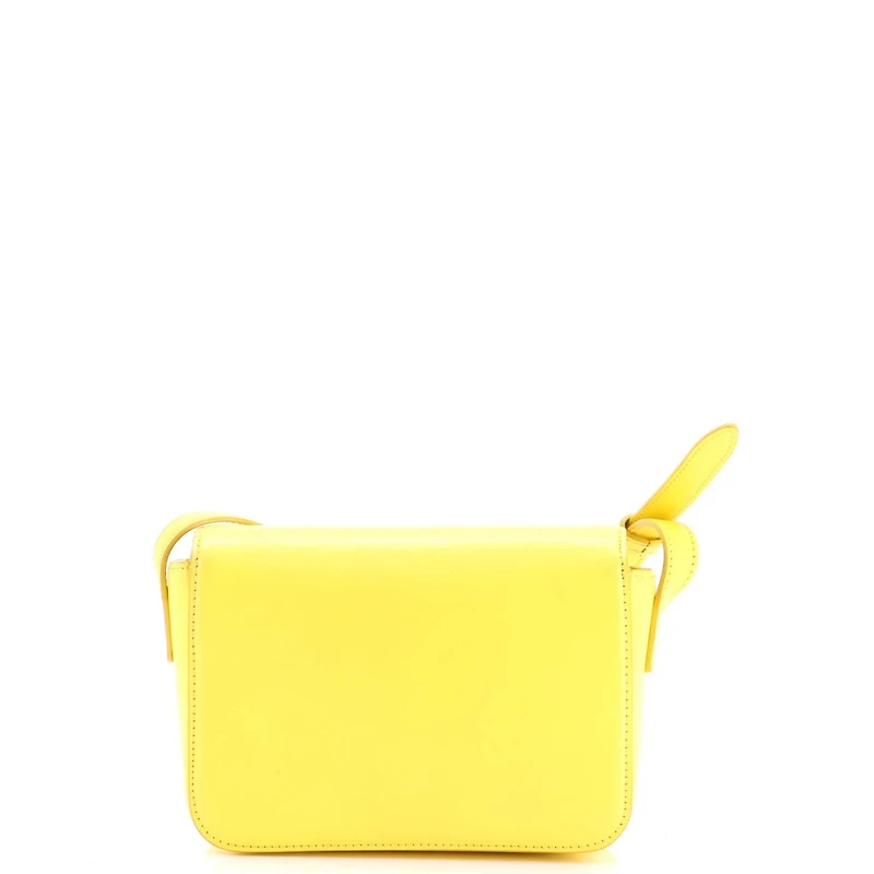 Pre-Owned Celine Nano Triomphe Shoulder Bag Smooth Calfskin