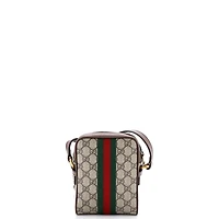 Pre-Owned Gucci Mini Ophidia Messenger Bag Gg Coated Canvas