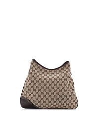 Pre-Owned Gucci Medium New Britt Hobo Gg Canvas