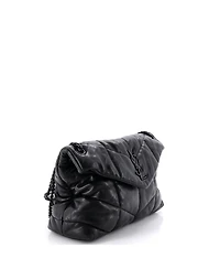 Pre-Owned Saint Laurent Medium Loulou Puffer Shoulder Bag Quilted Leather