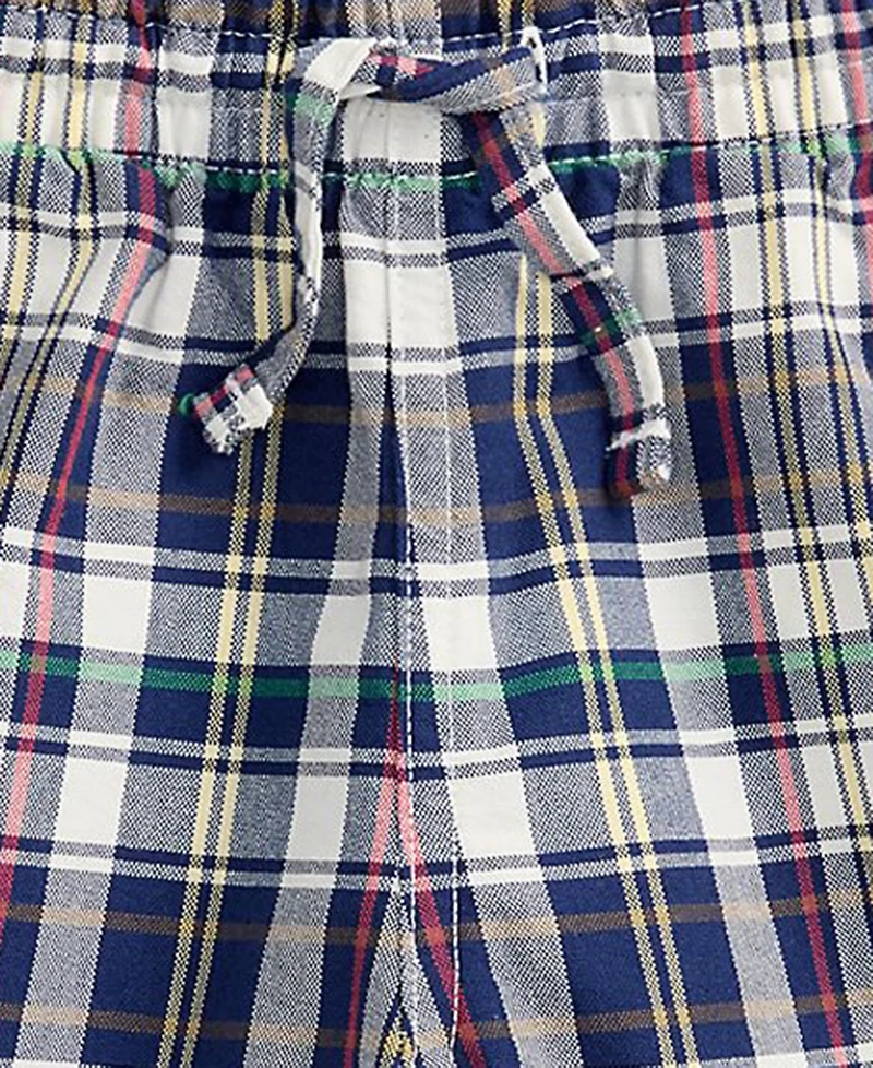Polo Ralph Lauren Boys' 2-7 Plaid Oxford Short