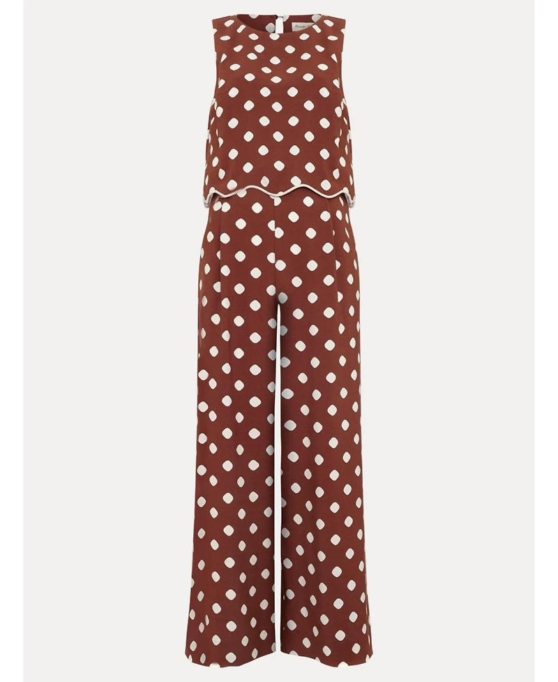 Phase Eight Women's Alia Spot Jumpsuit