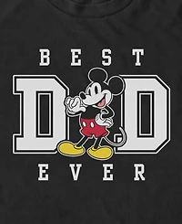 Fifth Sun Men's Mickey Best Dad Ever Short-Sleeve T-Shirt