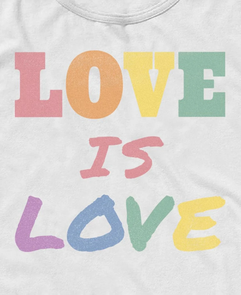 Design By Humans Men's Love Is Sleeveless Tank Top