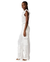 Steve Madden Women's Wide-Leg Barrel Pants