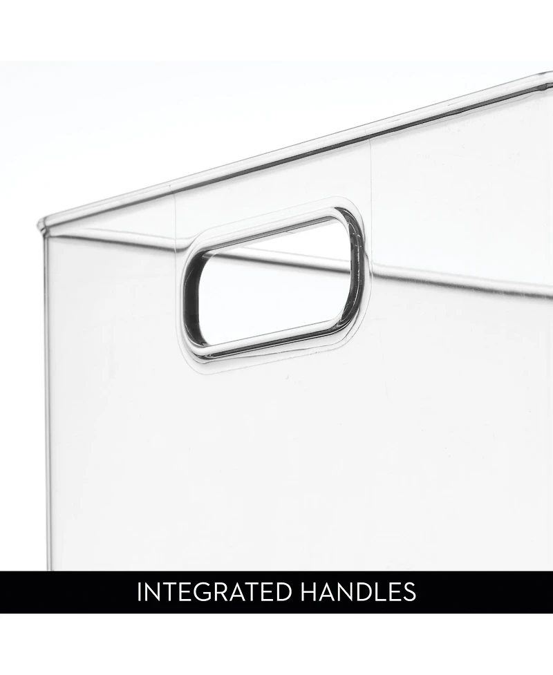 iDesign Large Cube Storage Bin for Pantry or Cabinet