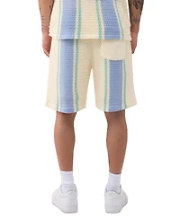 True Religion Men's Knit Stripe Short