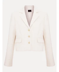 Phase Eight Women's Adria Cropped Textured Jacket Blazer