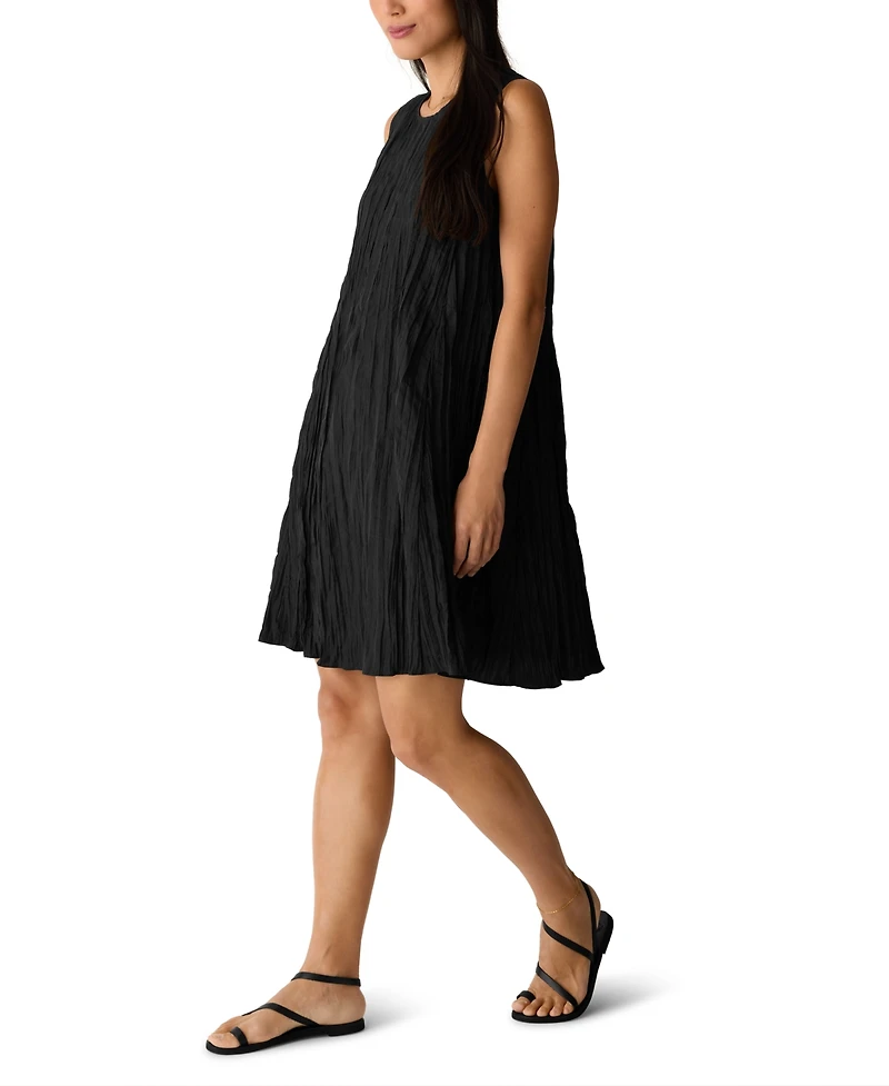 Eileen Fisher Women's Round Neck A-line Dress