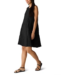 Eileen Fisher Women's Round Neck A-line Dress
