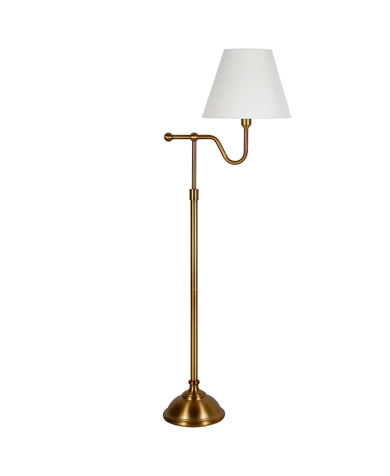 Hudson & Canal Wellesley 63" Metal Tall Floor Lamp