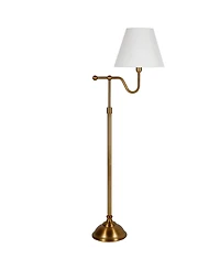 Hudson & Canal Wellesley 63" Metal Tall Floor Lamp