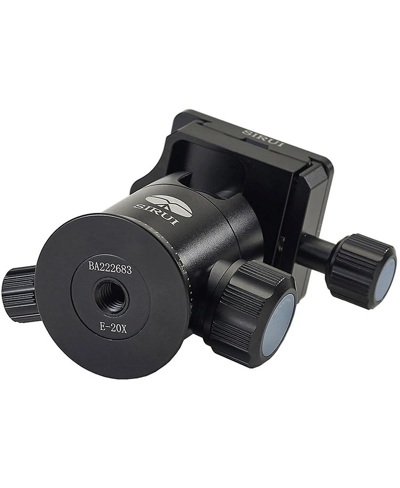 Sirui E-20 Aluminum Ball Head for 1/2 Series Tripods, 26.5 lbs Capacity