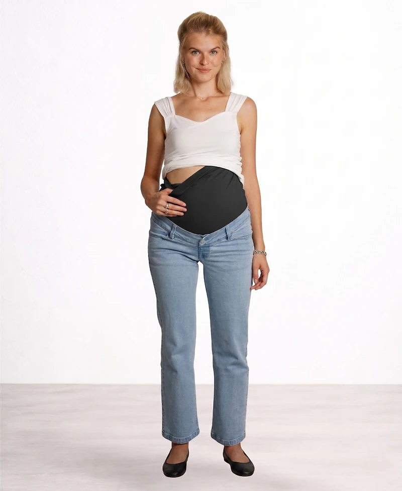 Nom Maternity Hailey Straight Leg Jeans