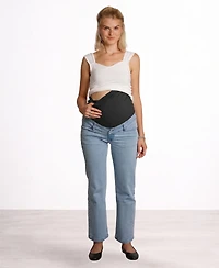 Nom Maternity Hailey Straight Leg Jeans