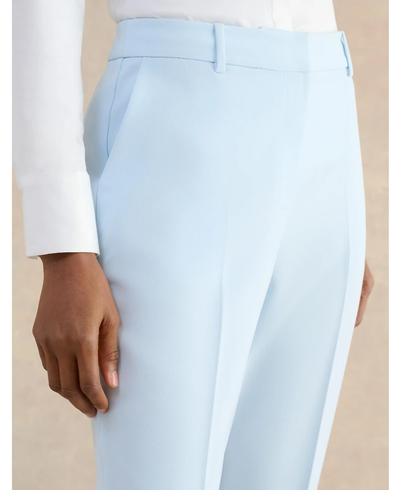 Hobbs London Women's Keighley High Waisted Slim Leg Trousers