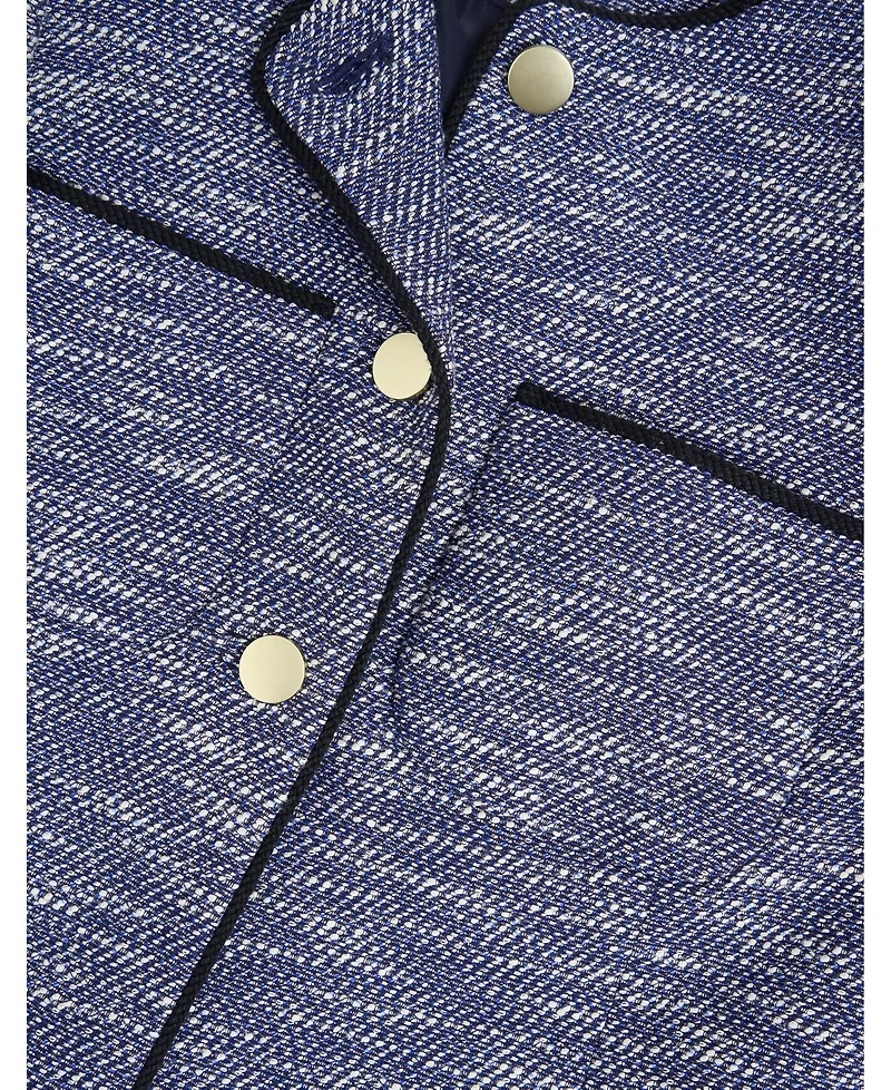 Hobbs London Women's Aleena Cropped Textured Jacket