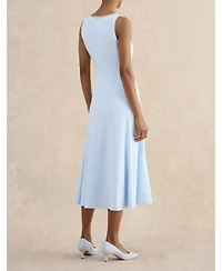 Hobbs London women's Beatrix Embellished Midi Dress