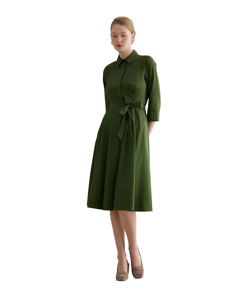 Hobbs London Women's Brigitta Midi Dress