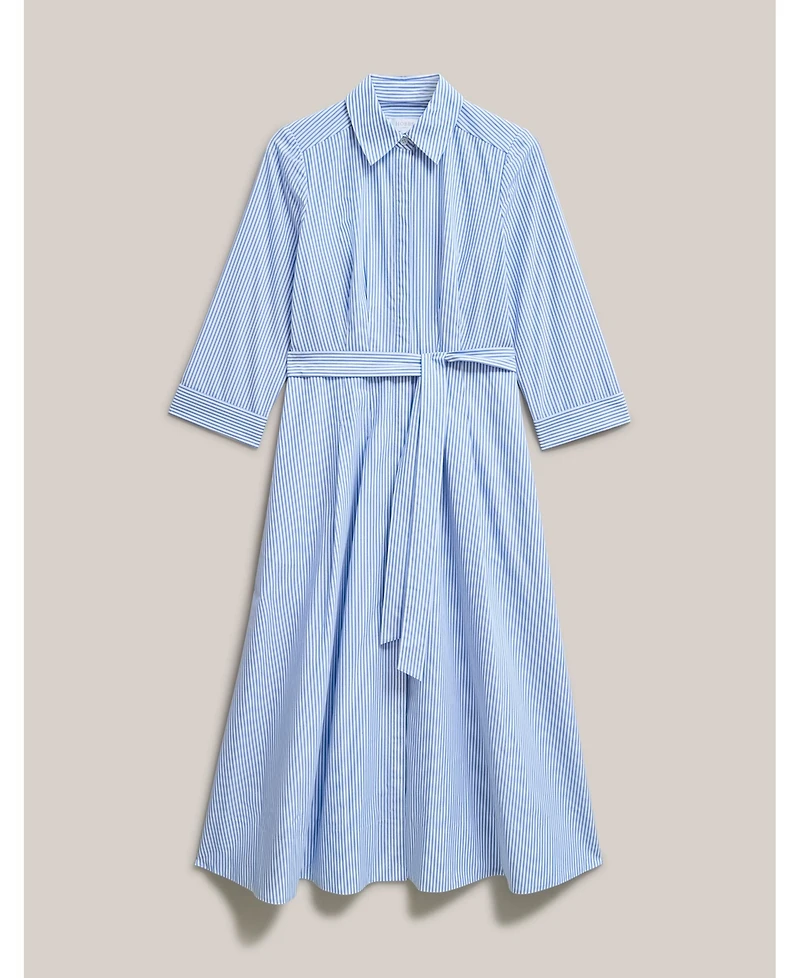 Hobbs London Women's Jane Belted Midi Shirt Dress