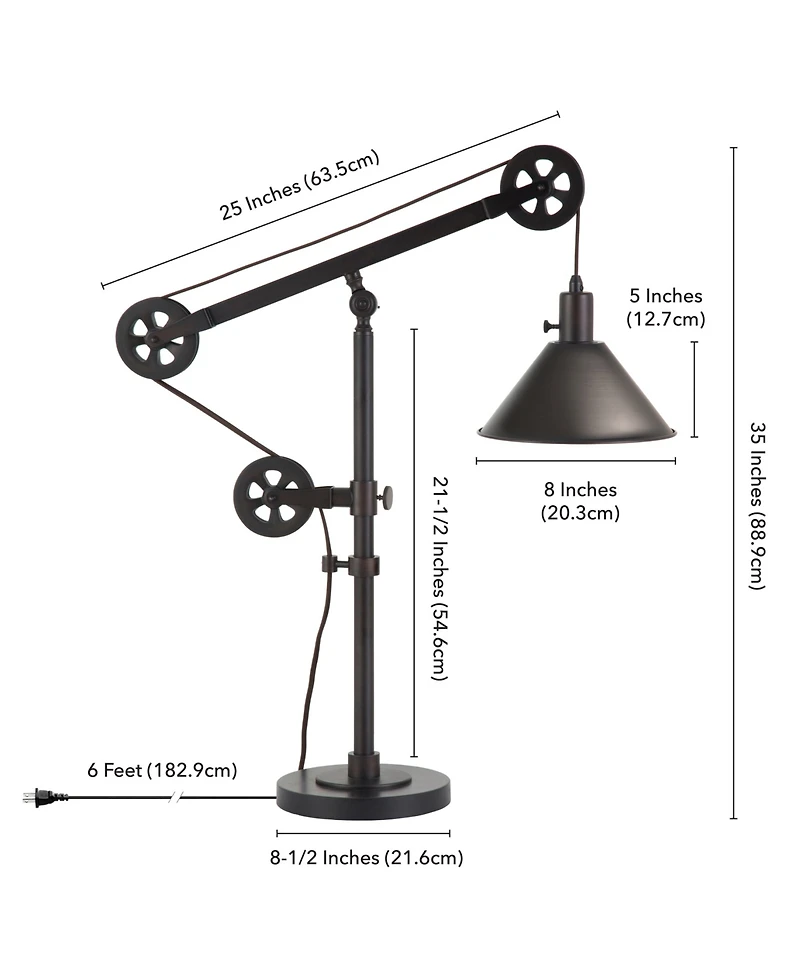 Hudson & Canal Descartes 29" Table Lamp