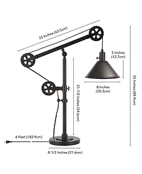 Hudson & Canal Descartes 29" Table Lamp