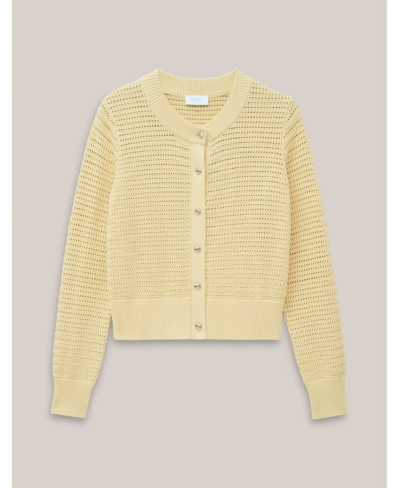 Hobbs London Women's Felicity Regular-Fit Cotton Cardigan