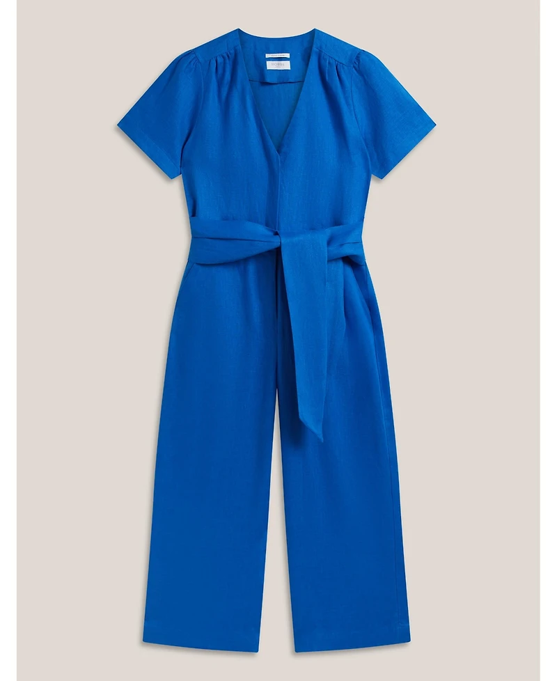 Hobbs London Women's Evie V-Neck Cropped Jumpsuit
