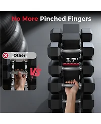 Fed Fitness Dumbbell Rack Stand Only, Weight Rack for Dumbbells Compact A-Frame Home Gym Space Saver, 480 Lbs Weight Capacity