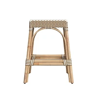 Butler Specialty Robias Rectangular Rattan 24.5" Counter Stool