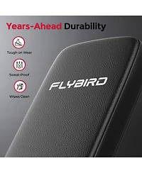 Fed Fitness WB5 800LBS Astm-Certified Flybird WB5 Weight Bench, Foldable Fid Adjustable Workout Bench with 30in Extended Backrest