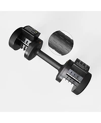 Fed Fitness Adjustable Dumbbell, 110LB (55LB Pair) Dumbbell for Home Gym Exercise, 5-in-1 Fast Adjustable Weights with Anti-Slip Handle