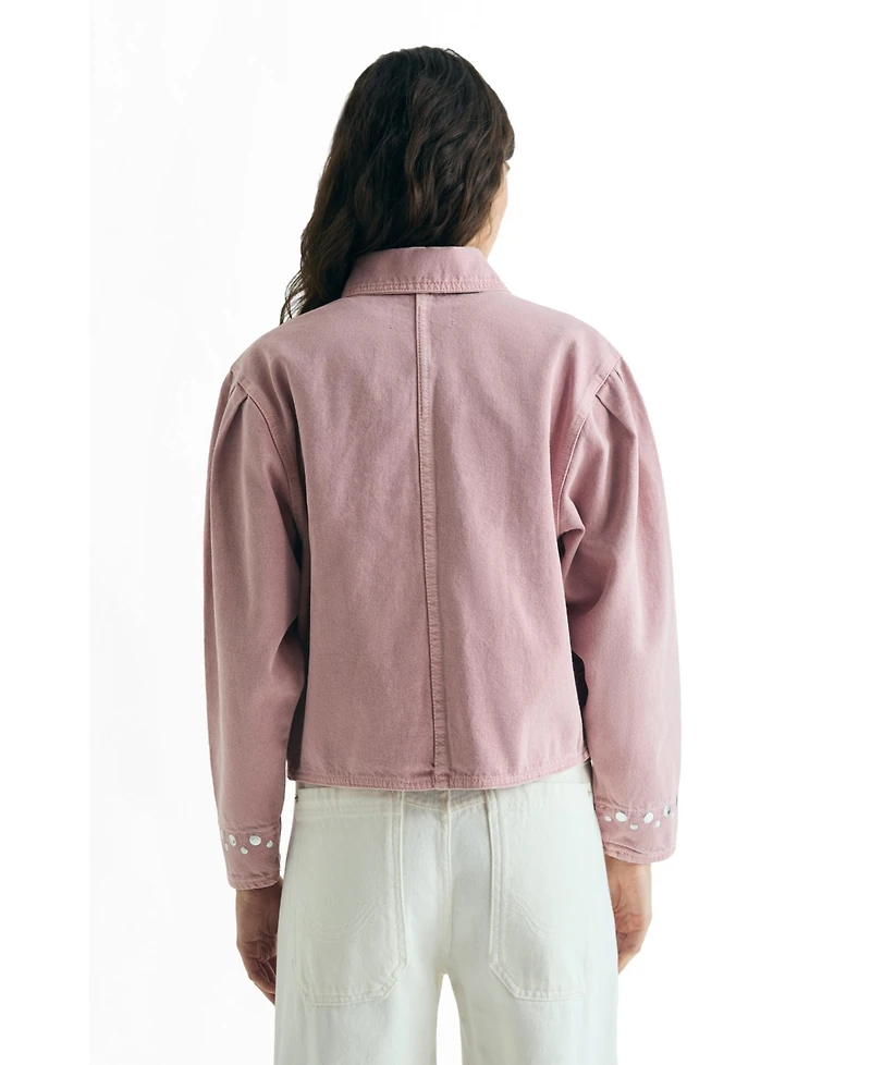 Scalpers Women's Denim Studs Jacket