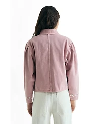 Scalpers Women's Denim Studs Jacket